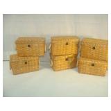 Six Cute New Little Baskets