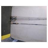 Four Fishing Poles