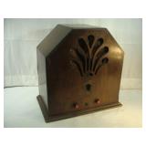 Antique Wooden Radio by VIKING