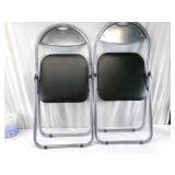 Two Folding Chairs