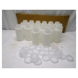 18 Plastic Bottles and Caps - 16 Oz
