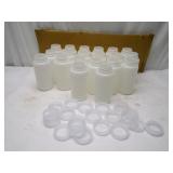 18 Plastic Bottles and Caps - 16 Oz