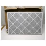 3 White Charcoal Odor Removal Filters 16 x 24 x 1
