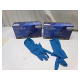 Two Boxes of SAFEGRIP Blue Gloves