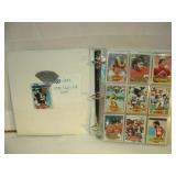 1980s Football Cards - White Binder