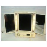 Mid Century Makeup Mirror and Light