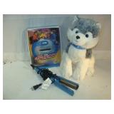 Catch Phrase Game, Stuffed Husky and Curling