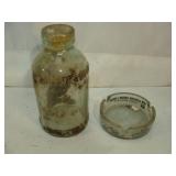 Casino Ash Tray and Special Bottle