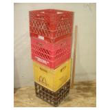 Four Milk Crates