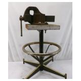 Vise on Stand