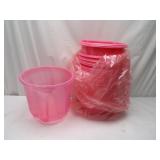 Pink Plant Basket Liners