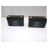 Two 6V - 10Ah Batteries