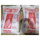 Two Red Bags of SAFE T SORB