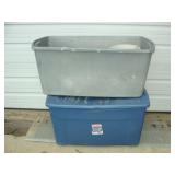 Two Totes and a Pail