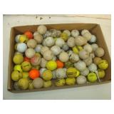Flat of Golf Balls
