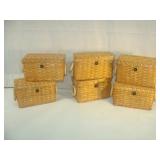 Six Cute New Little Baskets