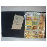 1957 Football Cards - Black Binder - 18 Pieces