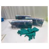 Three Boxes of MICROFLEX Green Gloves