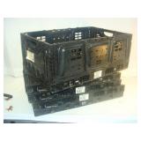 Five Collapsible Crates