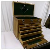Nice Wooden Carpenter Tool Chest