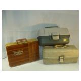 Two Tackle Boxes and PLANO Organizer