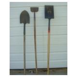 Shingle, Spade and Ice Chipper
