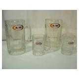 A & W Root Beer Mugs