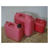 Three Gas Jugs