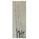 Three Fishing Poles