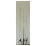 Three Fishing Poles