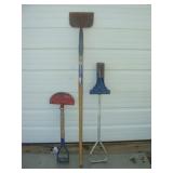 Bulb Planter, Ice Chipper and Half Round