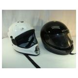 Black and White Helmets