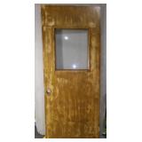 Solid Door with Window