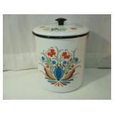 Colorful Litchen Canister