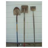 Spade, Square Nose and Ice Chipper
