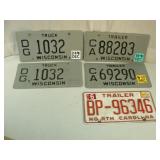 Truck and Trailer Plates
