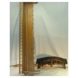 Four Foot Plate Shelf and Other Shelf