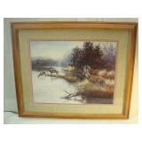 JULIE CROCKER - Deer Scene