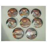Eight Sturgis 50 Year Buttons