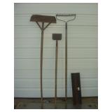 Scrapper Blade, Rake and Chipper