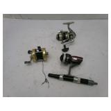 Three Fishing Reels