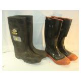 Steel Toe and Work Boots - Small Tear on 1