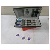 Old Style Dart Set in Case