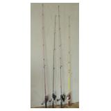 Four Fishing Poles