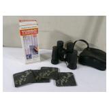Binoculars and Turro Steamer