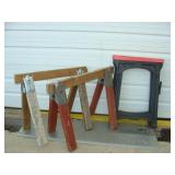 Four Saw Horses