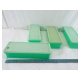 Vintage Green Tupperware