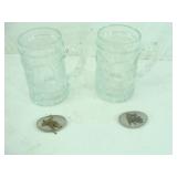 Wildlife Beer Mugs - Logo Detached