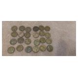 24 Wheat Pennies