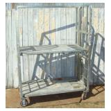 Heavy Duty Material Dolly - Foldup Shelf